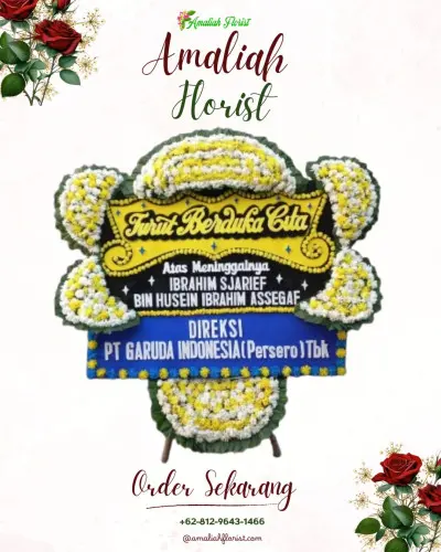 Papan Bunga Duka di Seworan